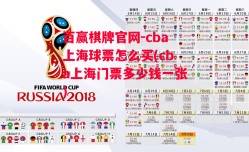 百赢棋牌官网-cba上海球票怎么买(cba上海门票多少钱一张)